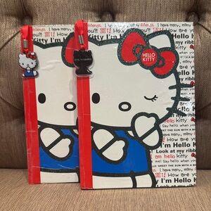 Hello Kitty Red and Blue Journal Set